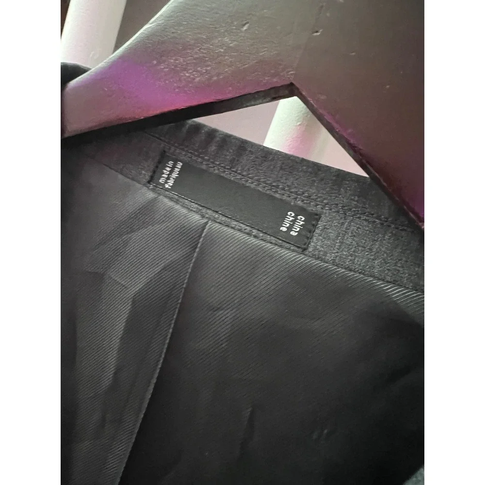 Emanuel‎ Ungaro Mens 100% Wool Blazer Sport Coat Grey 44R UWTA9112